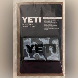 NWT YETI Blue Camouflage Patch